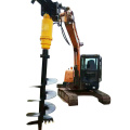 excavator hydraulic earth auger drill hydraulic Big auger torque Hydraulic auger drilling machine